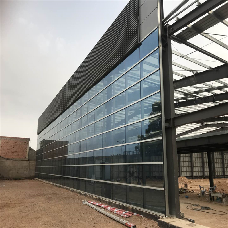 Almacén/taller de estructura de acero industrial prefabricado de construcción de metal ligero galvanizado en caliente