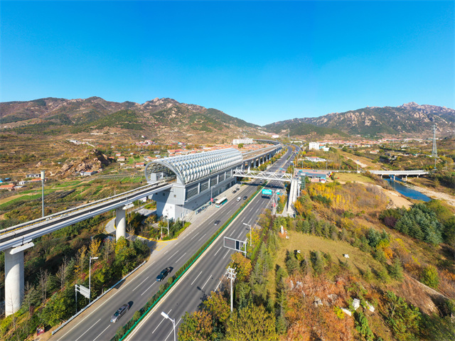  Proyecto de puente peatonal de tren ligero subterráneo