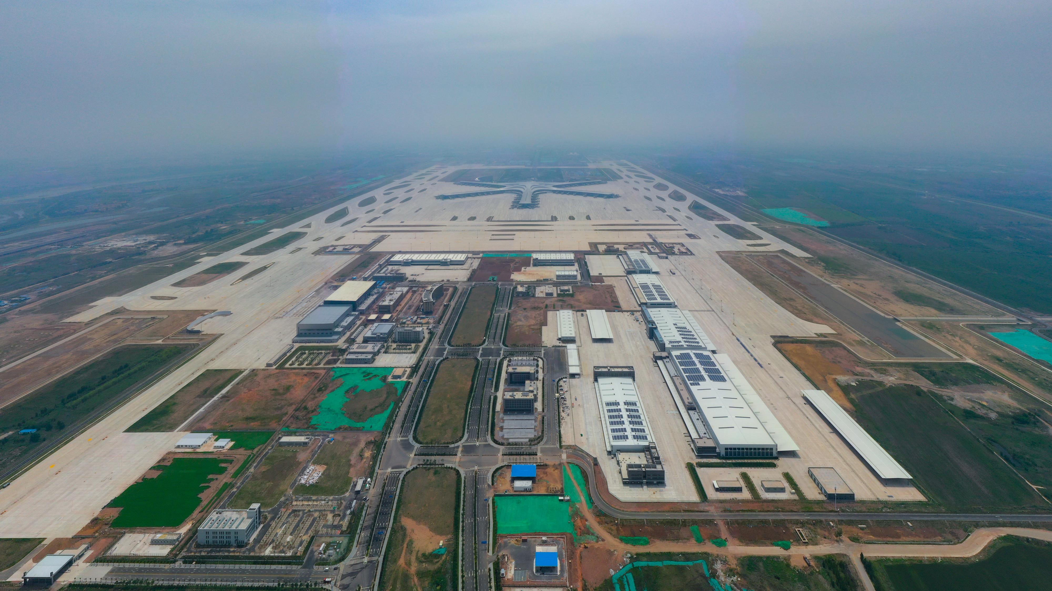 Edificio de estructura de acero de prefabricación de aeropuerto para almacén