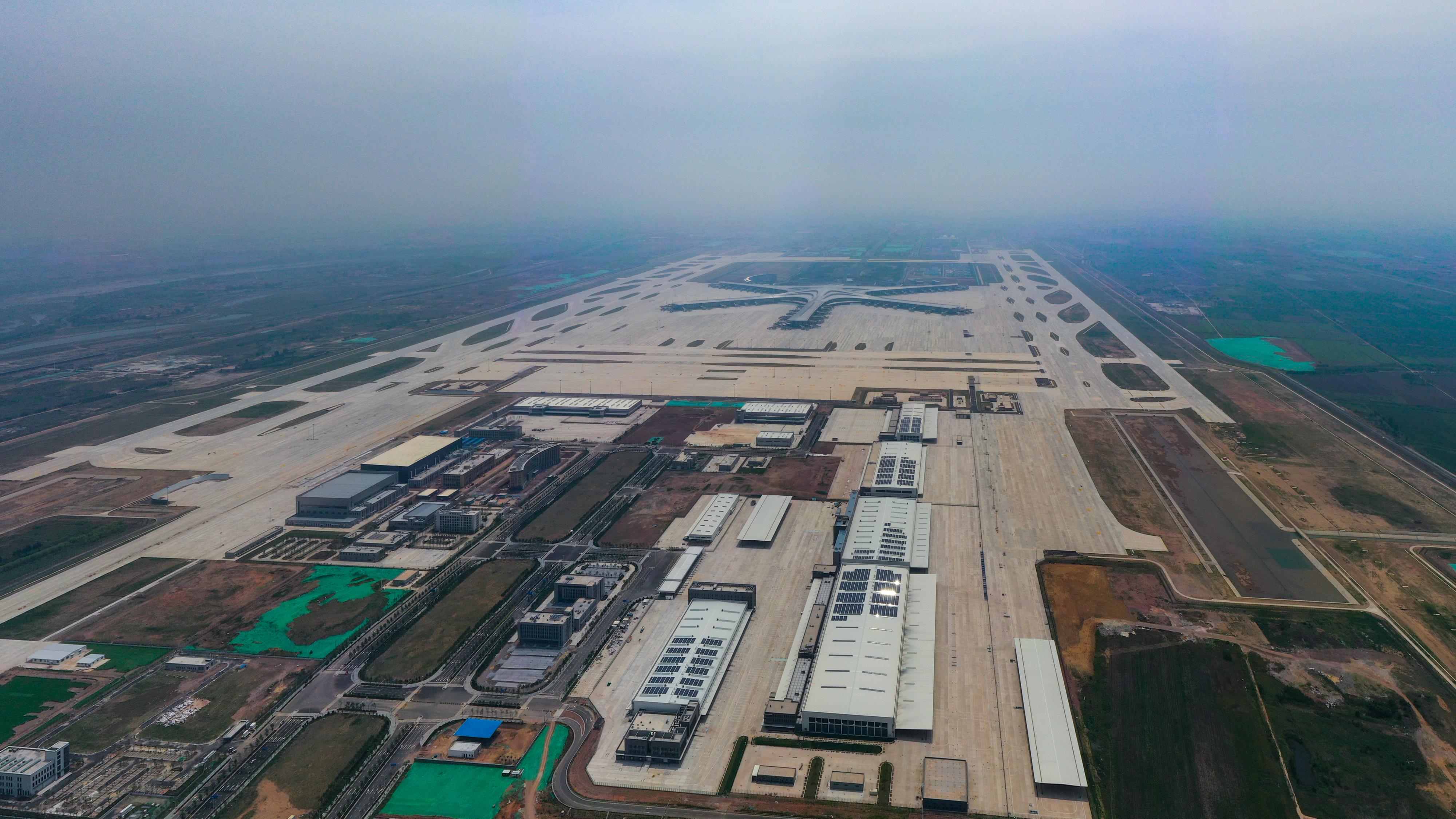 Edificio de estructura de acero de prefabricación de aeropuerto para almacén