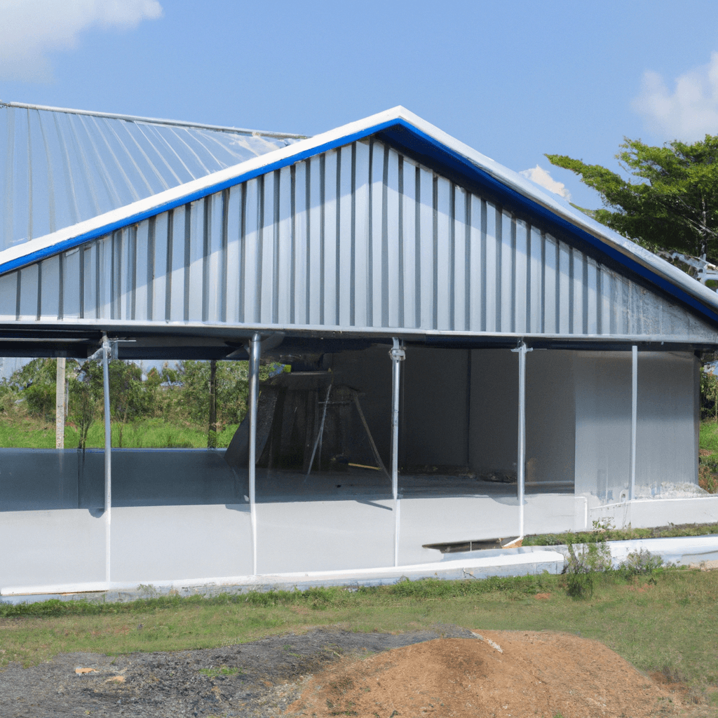 Materiales de construcción de acero dulce Almacén de acero de gran envergadura prefabricado Estructura de acero Edificio comercial Sala de exposiciones