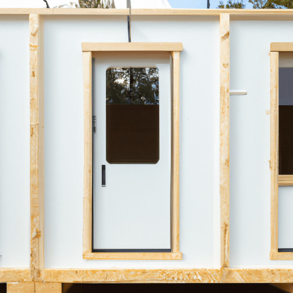  Casa de contenedores de oficina Casa prefabricada de dormitorio doble modular completamente ensamblada Casas de contenedores