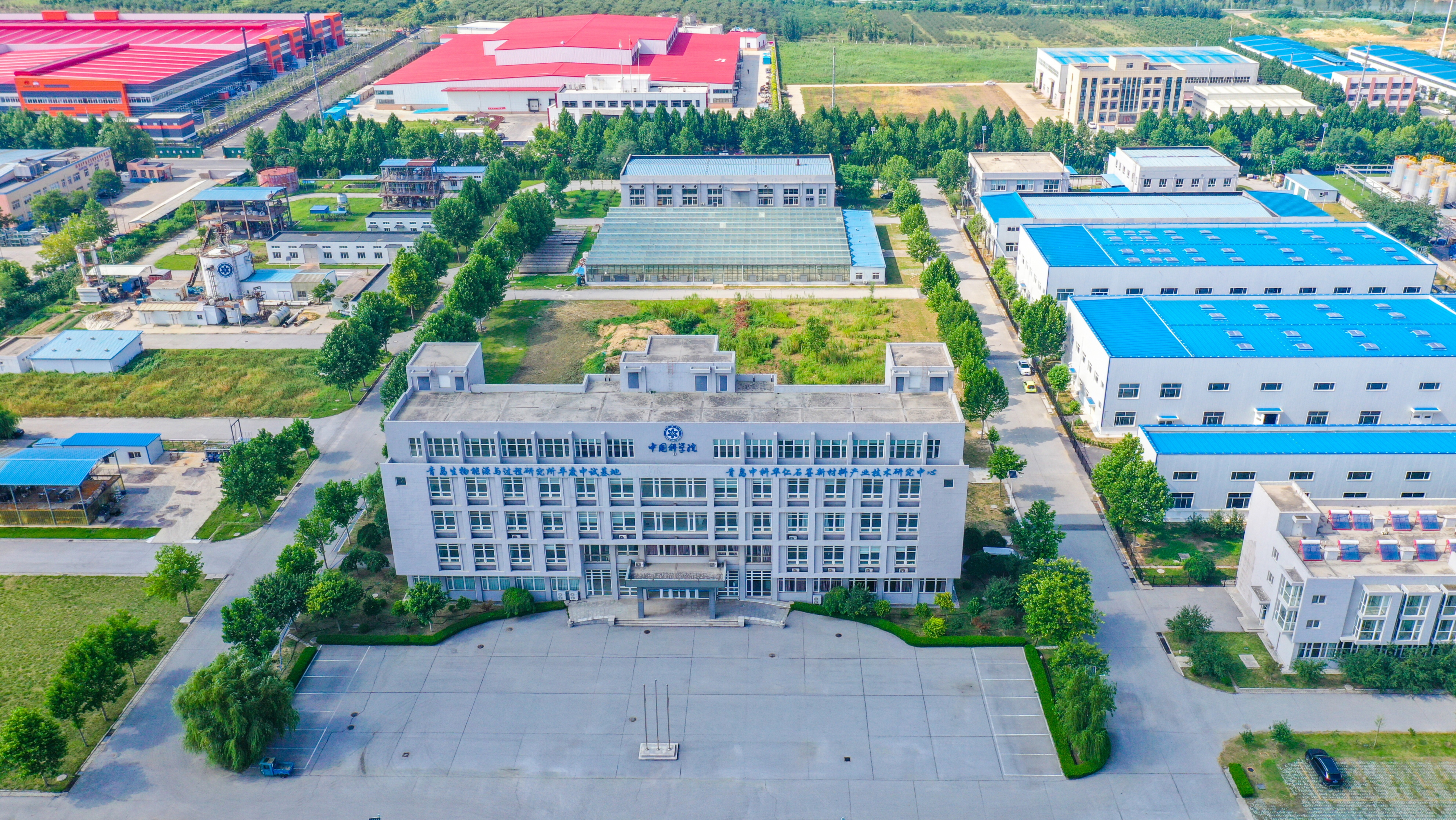 Planta prefabricada de acero industrial ligero para la Academia de Ciencias de China