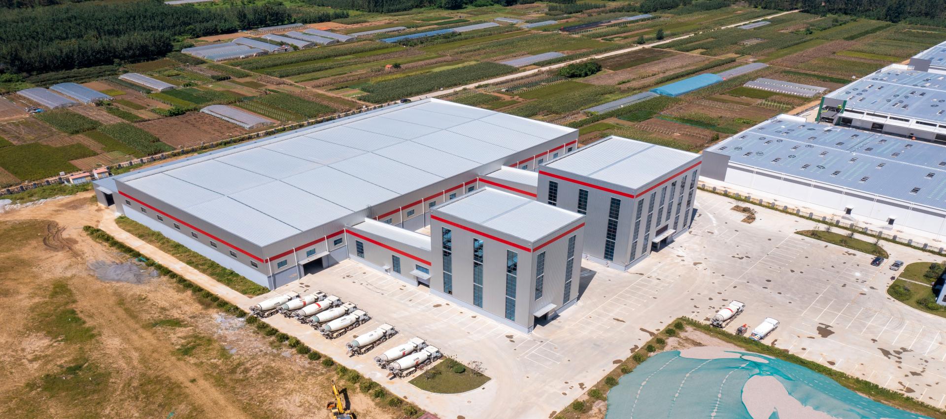 Edificio de acero agr&iacute;cola