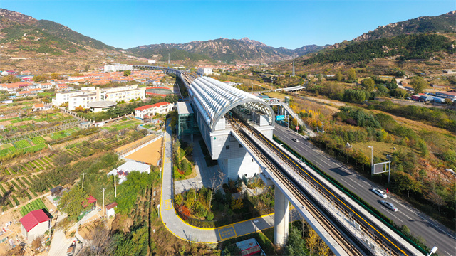  Proyecto de puente peatonal de tren ligero subterráneo